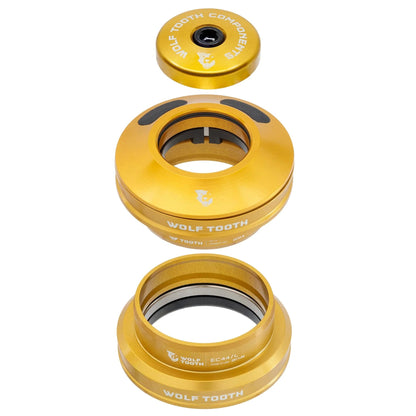 Externer Steuersatz WOLF TOOTH PREMIUM AERO EC44 Gold