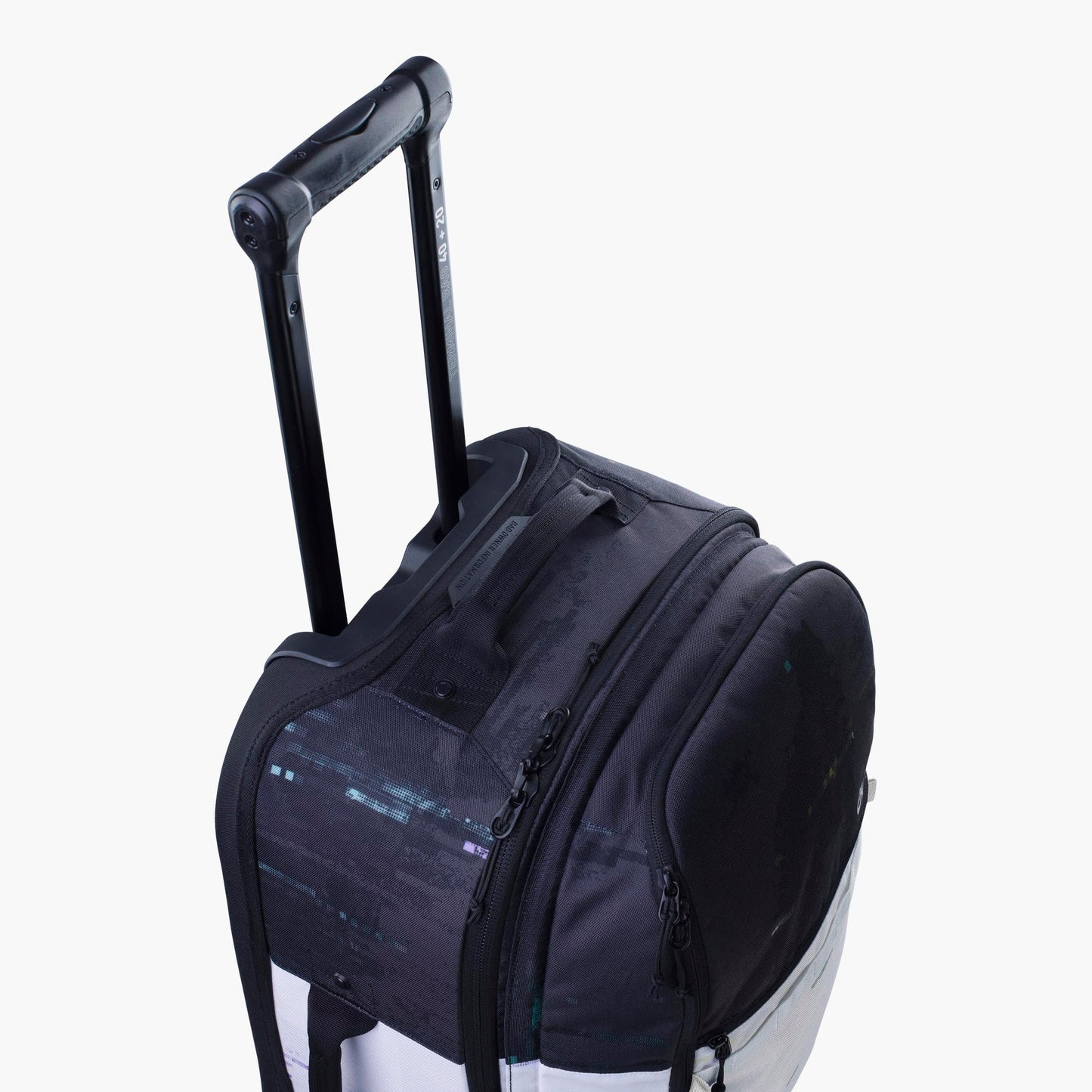 Koffer EVOC Trolley 40L +20L Schwarz/Weiß