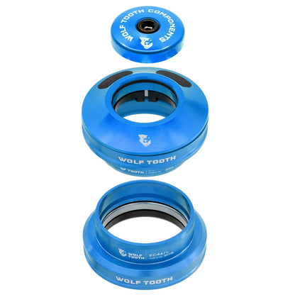 Externer Steuersatz WOLF TOOTH PREMIUM AERO EC44 Blau