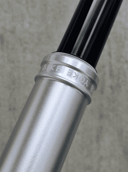 Teleskopsattelstütze BIKEYOKE REVIVE 3.0 - Limitierte Edition Silber
