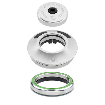 Integrierter Steuersatz WOLF TOOTH PREMIUM AERO IS52 Silber