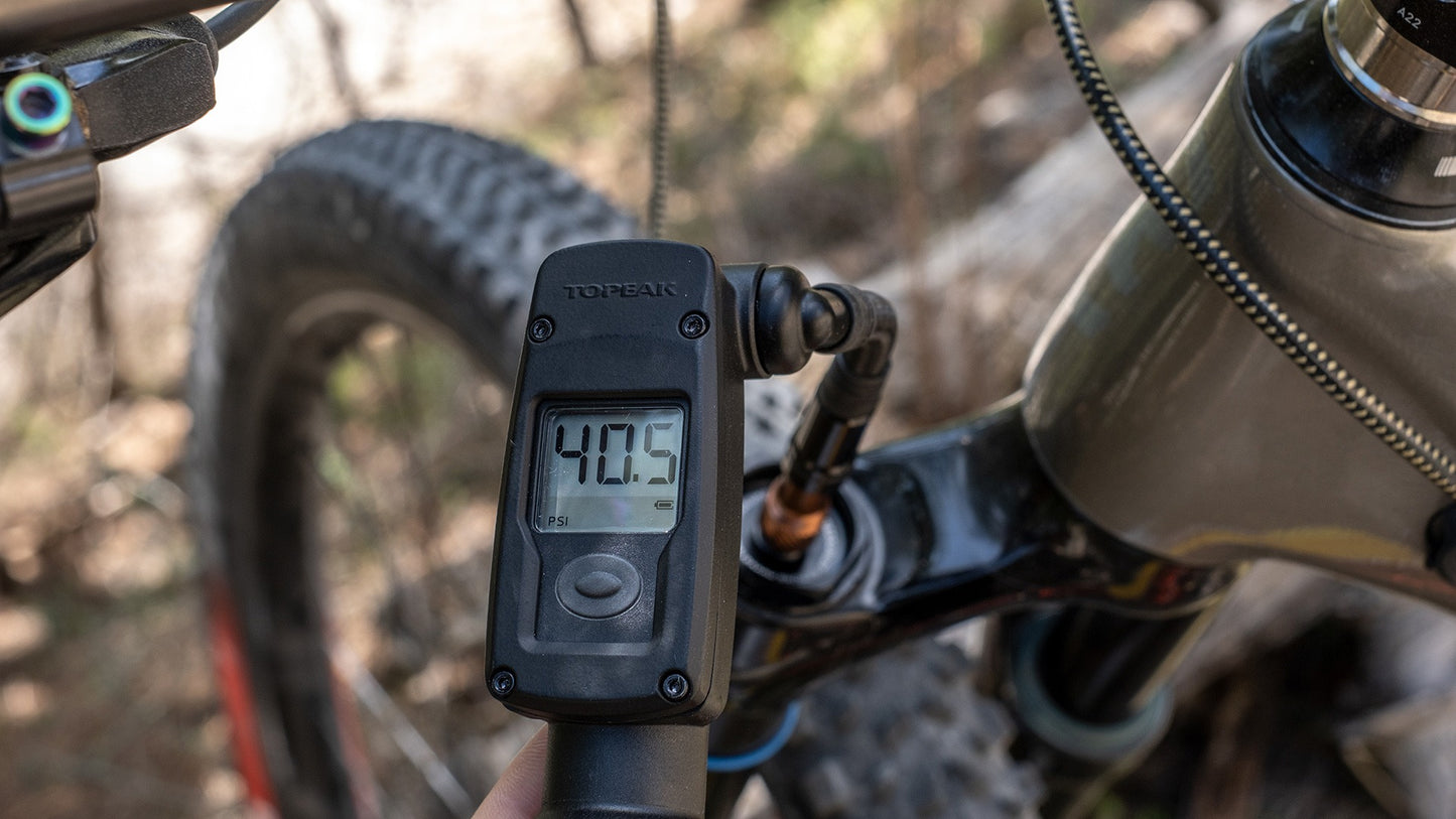 2-in-1-Pumpe TOPEAK MOUNTAIN 2STAGE DIGITAL