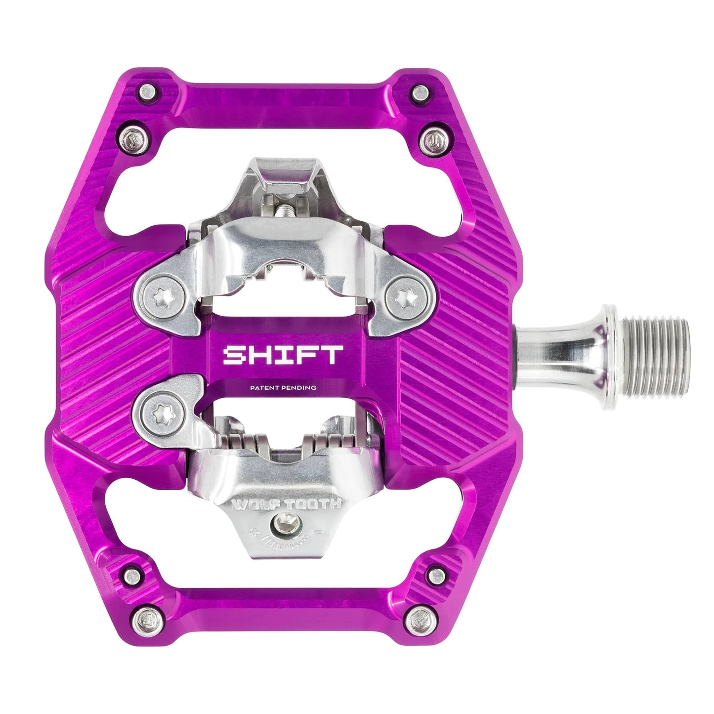 Pedale WOLF TOOTH GRAVITY CLIPLESS Violett
