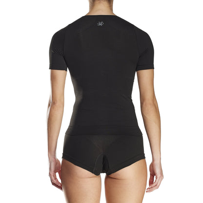 Sous-Vêtement SIXS FTS1 Femme Manches Courtes Noir
