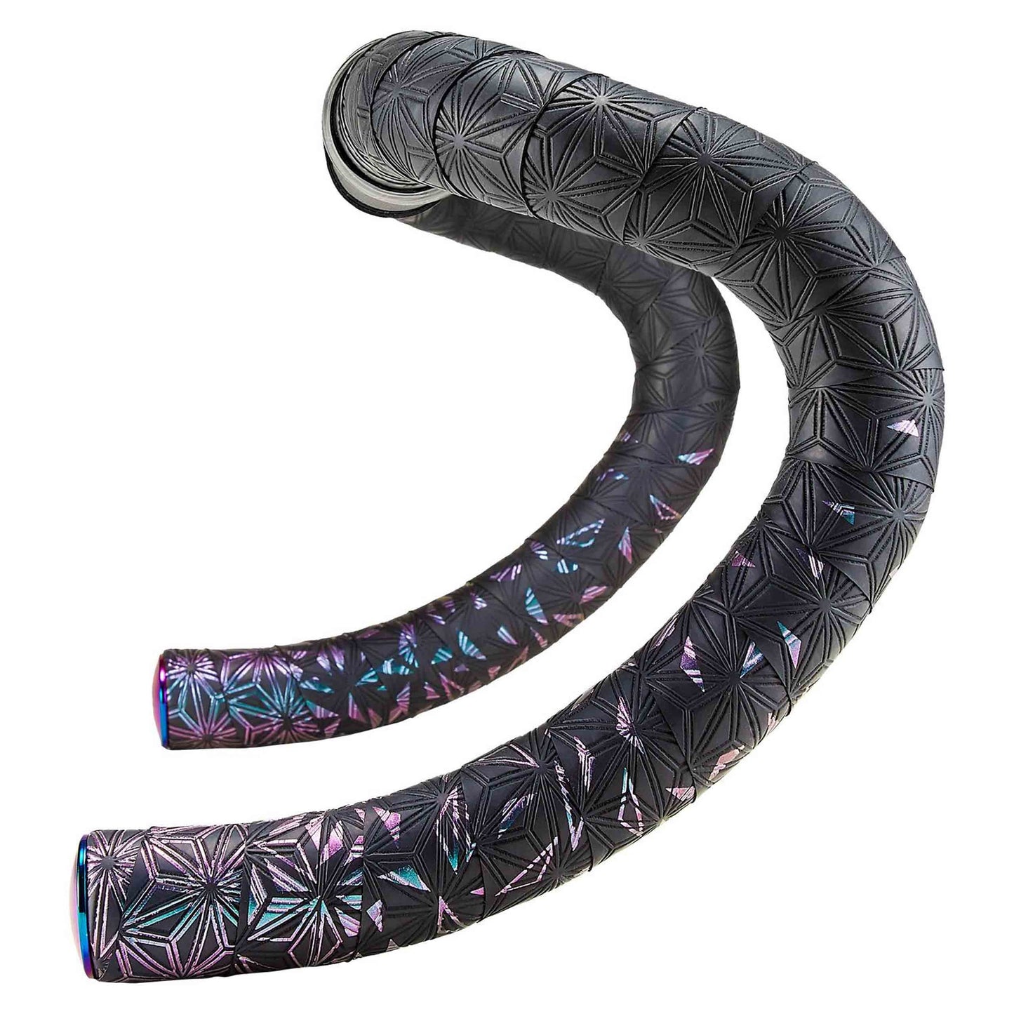 Lenkband SUPACAZ SUPER STICKY KUSH STAR FADE Schwarz/Mehrfarbig