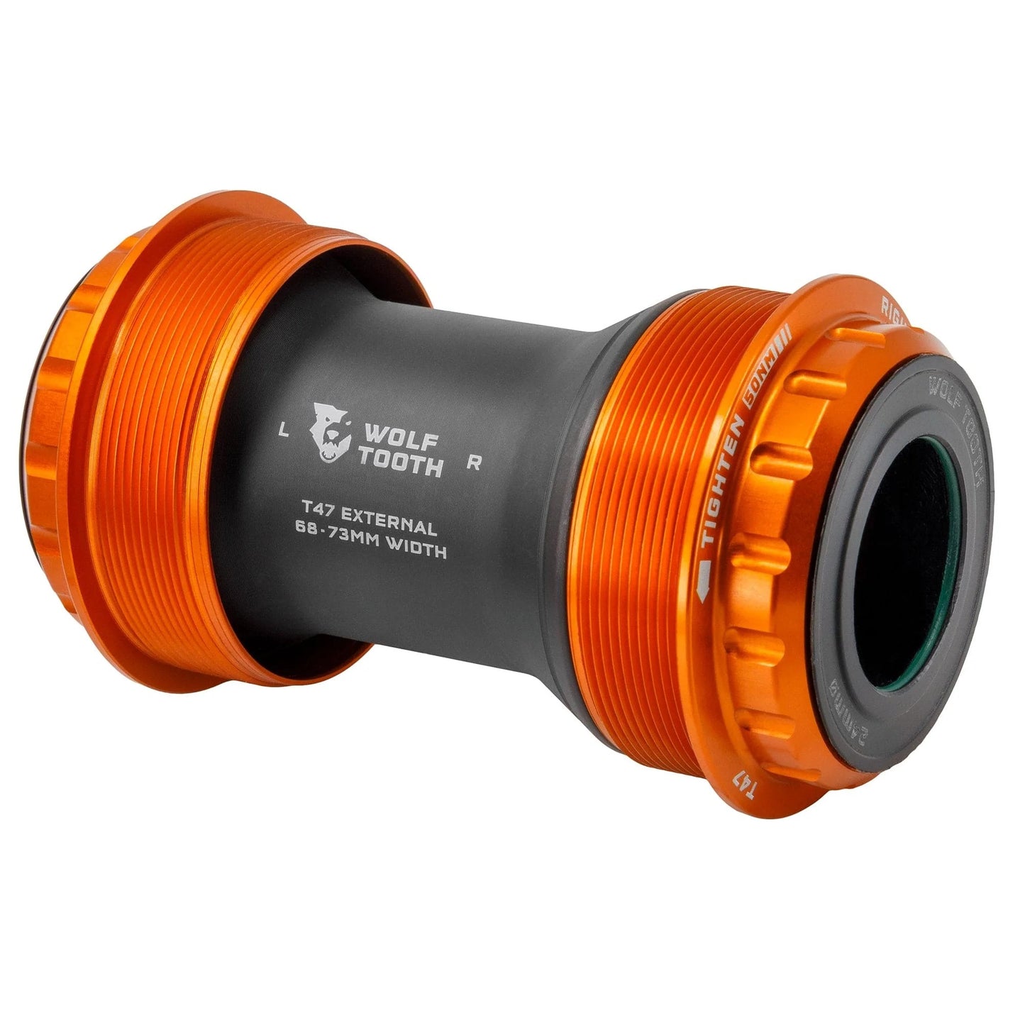 WOLFTOOTH T47 Externe 29mm SRAM DUB Orange Pedalbox