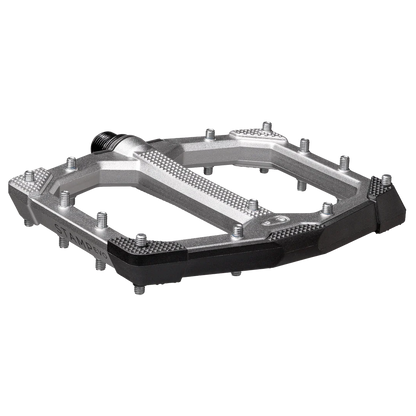 Pédales Plates CRANKBROTHERS STAMP EVO Large Argent