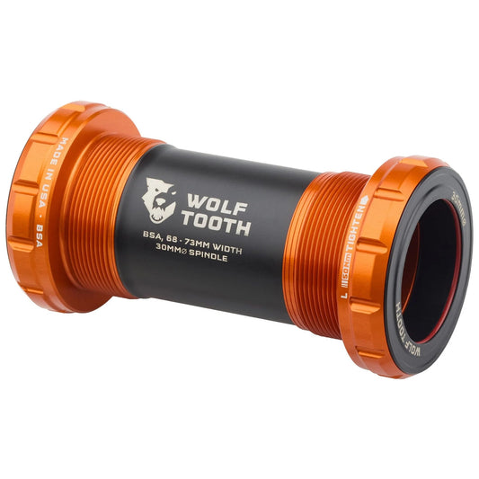 Tretlagergehäuse WOLFTOOTH BSA 30mm Orange