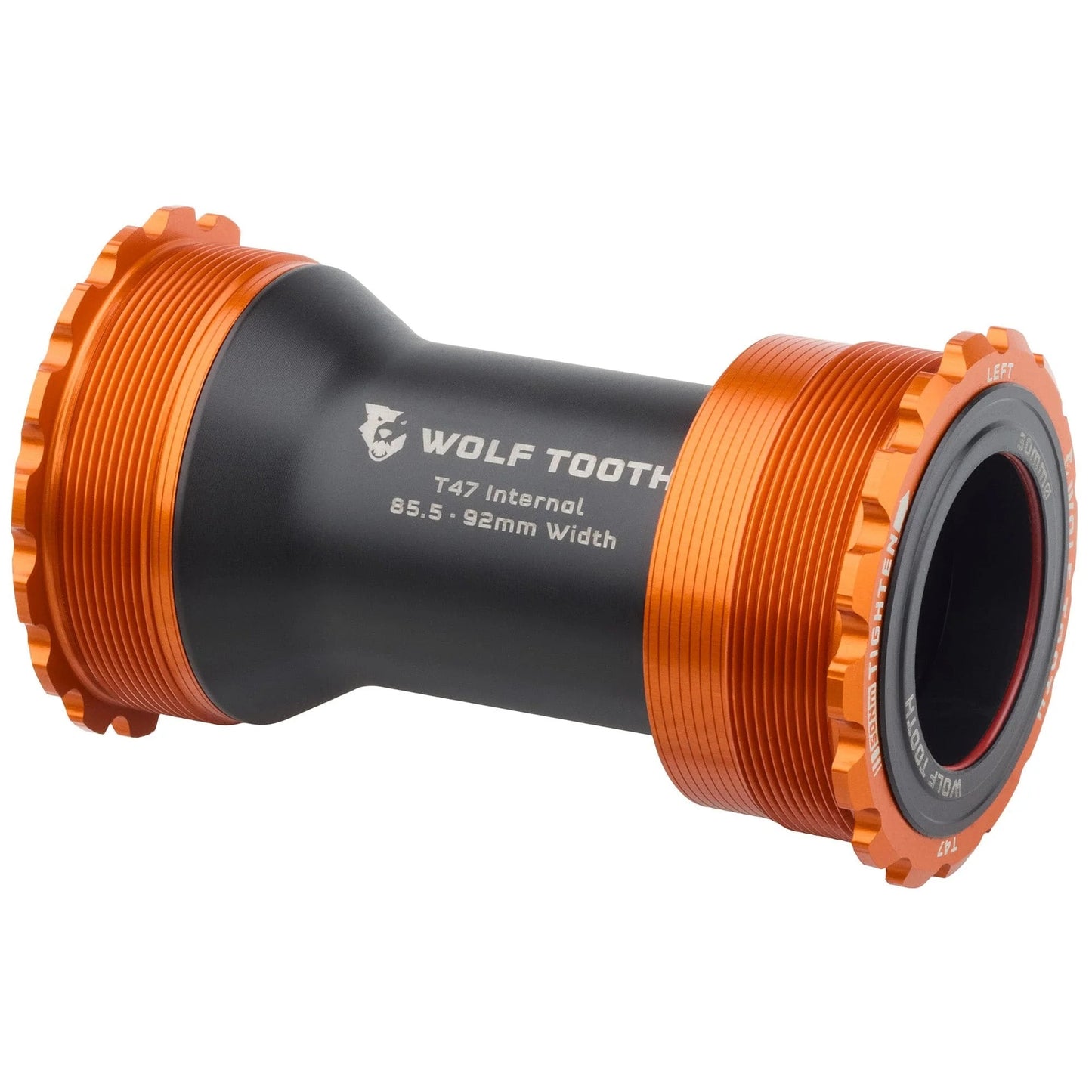 Tretlagergehäuse WOLFTOOTH T47 29mm SRAM DUB Orange