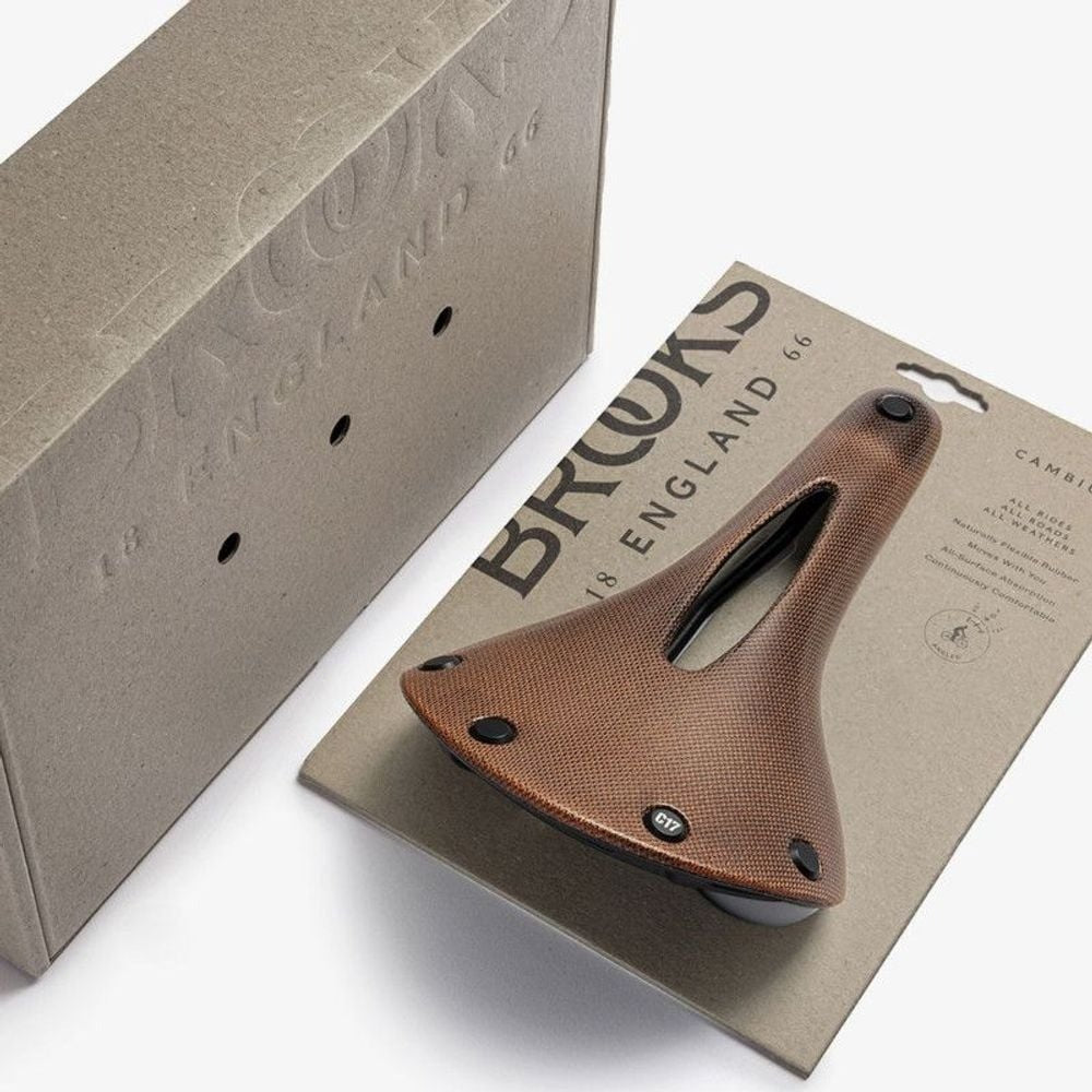 Sattel BROOKS CAMBIUM C17 CARVED Orange