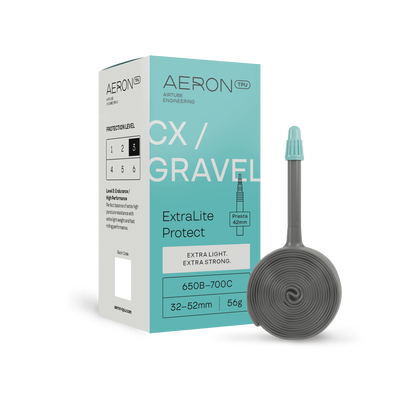 Chambre à Air AERON ExtraLite Protect CX-Gravel  650b/700x32-52mm