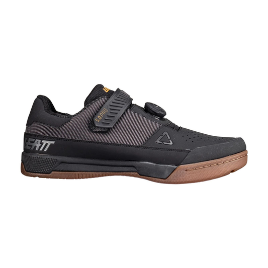Chaussures VTT LEATT PROCLIP 5.0 Noir – fond blanc, cadrage harmonisé