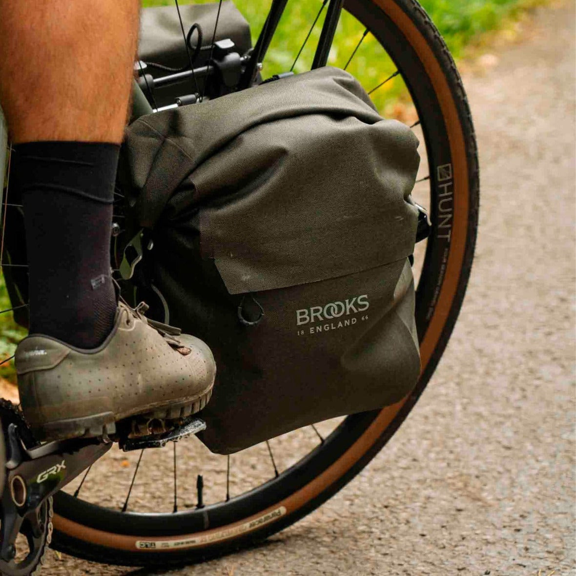 Gepäckträgertasche BROOKS SCAPE LARGE Grün