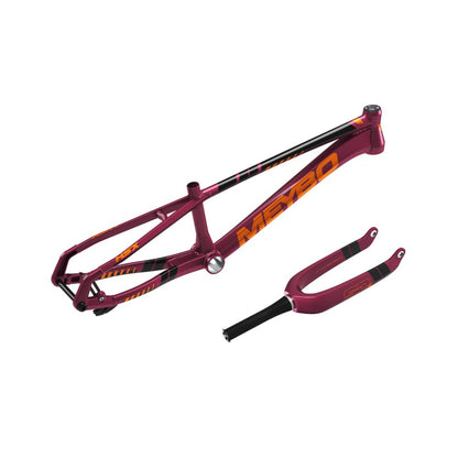 Kit Cadre/Fourche MEYBO HSX AL 2026 Bordeaux/Orange