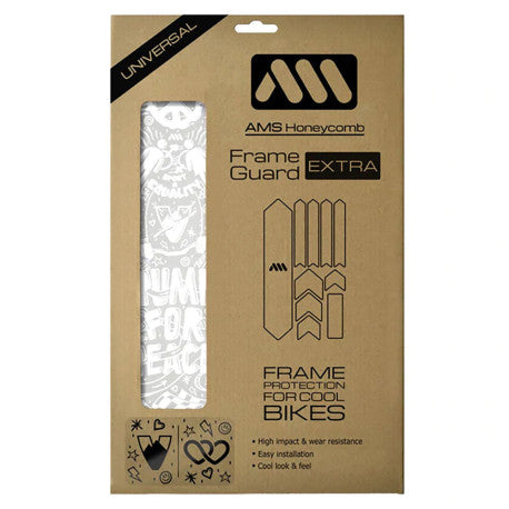 Protection Adhésive pour Cadre ALL MOUNTAIN STYLE EXTRA Pump for Peace Blanc