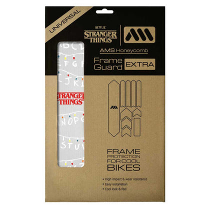 Selbstklebender Rahmenschutz ALL MOUNTAIN STYLE EXTRA Stranger Things Lights Weiß