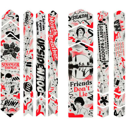 Protection Adhésive pour Cadre ALL MOUNTAIN STYLE FULL Stranger Things UpsideDown Noir
