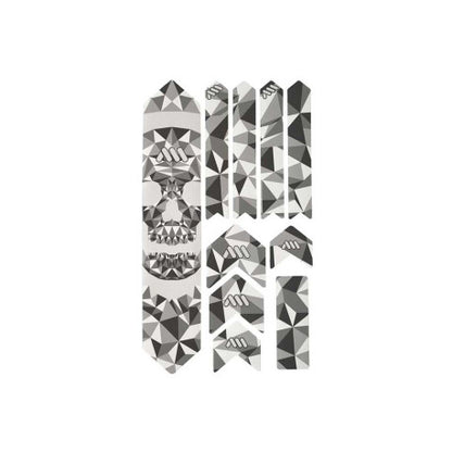 Protection Adhésive pour Cadre ALL MOUNTAIN STYLE EXTRA Fractal Skull