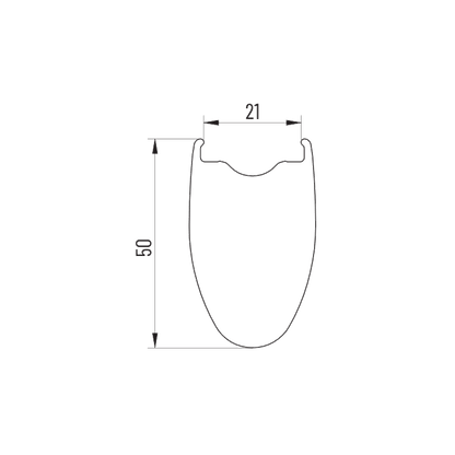 MICHE KLEOS RD 50 Tubeless Ready (Center Lock) Team Edition Laufradsatz