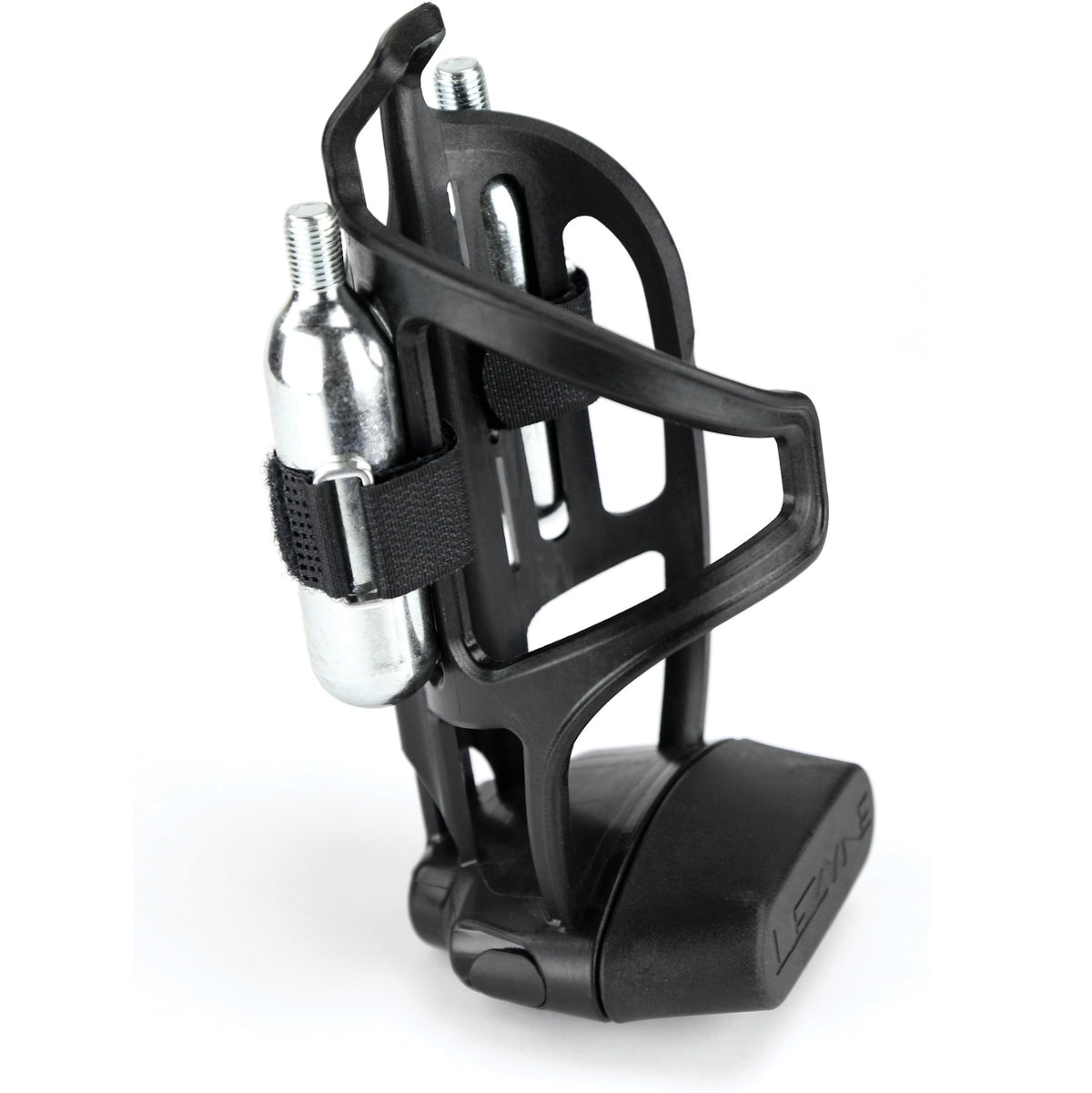 Flaschenhalter und Werkzeughalter LEZYNE TUBELESS FLOW STORAGE Schwarz
