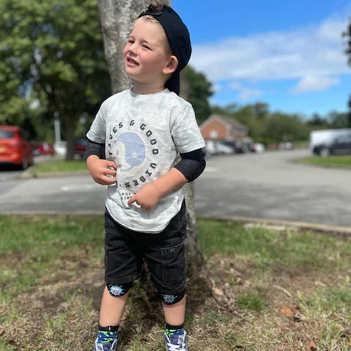 Coudières et Genouillères G-FORM LIL'G TODDLER Enfant Noir