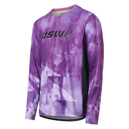 Maillot USWE LUFTIG MTB Manches Longues Violet