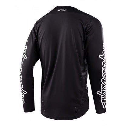 Trikot TROY LEE DESIGNS SPRINT ICON Langarm Schwarz