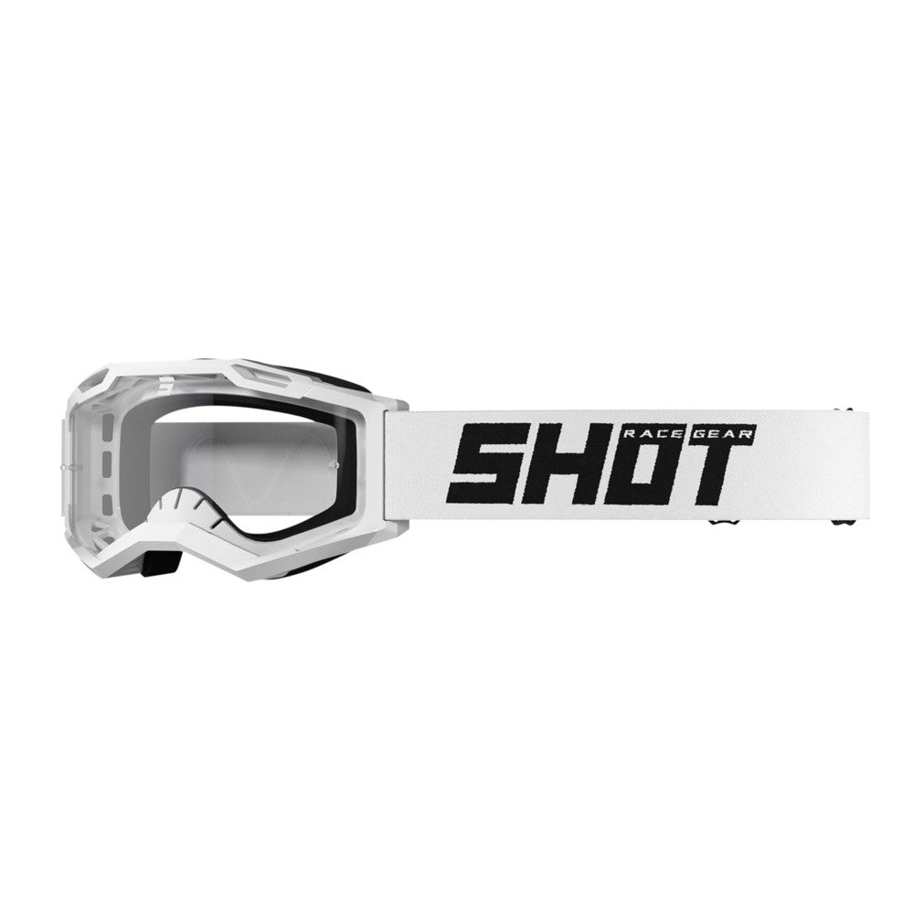 Masque Shot Assault 2.0 Solid Blanc Brillant
