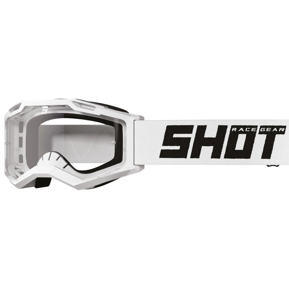 Masque Shot Rocket Kid 2.0 Blanc Brillant