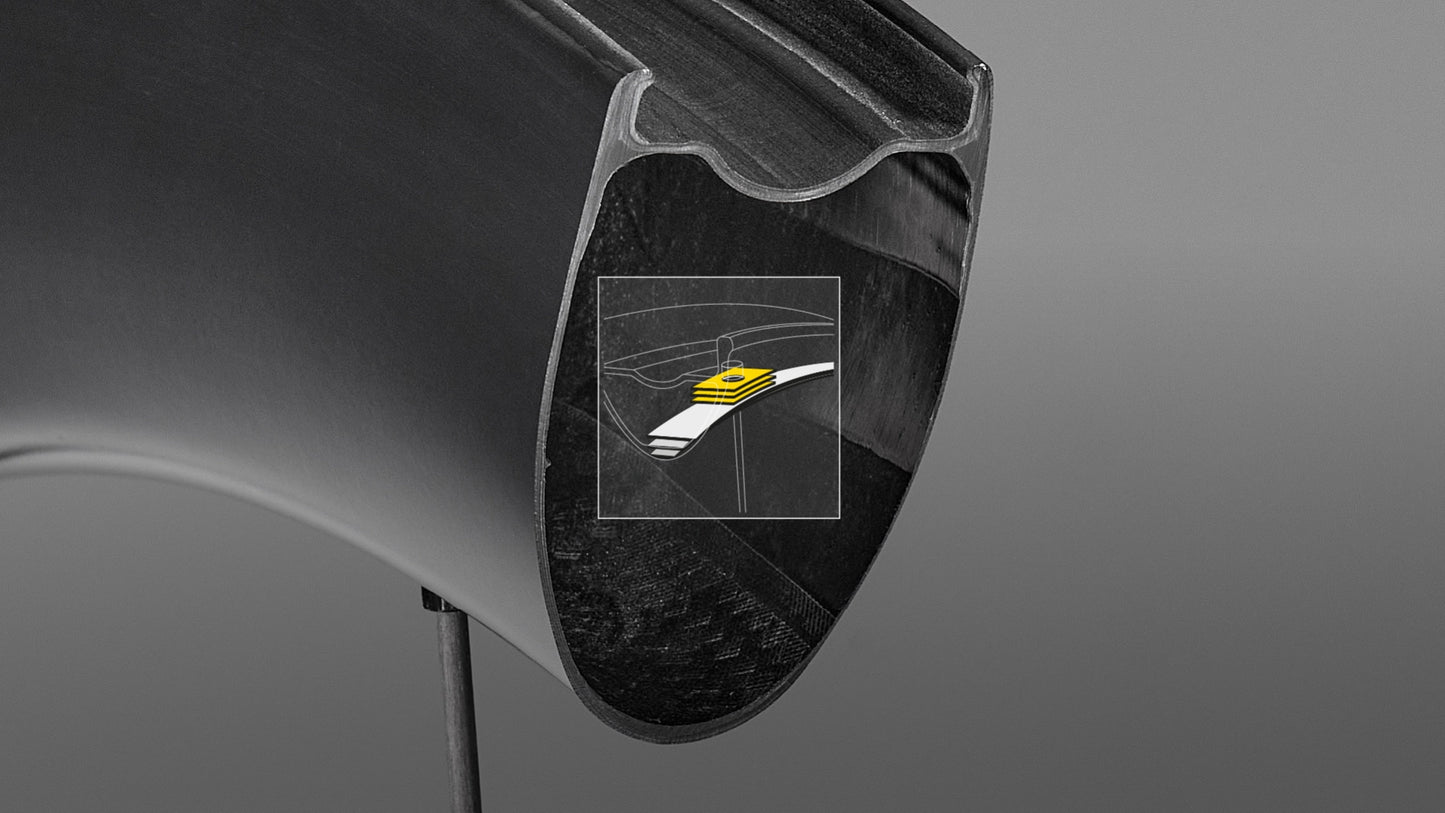 Roue Avant MAVIC COMETE 50 Tubeless Ready (Center Lock)