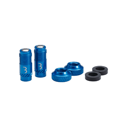 Embouts de Valves BBB CORE CAP Bleu (x2)