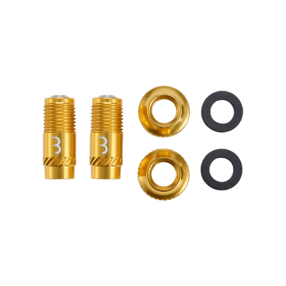 Ventilkappen BBB CORE CAP Gold (x2)