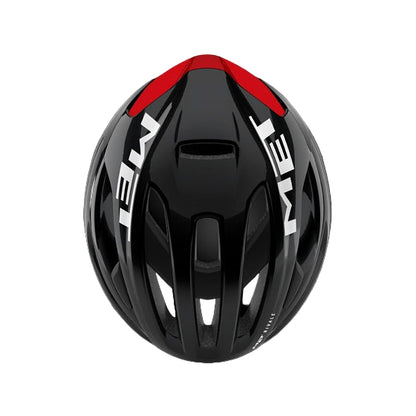 Casque Route MET RIVALE MIPS Noir/Rouge
