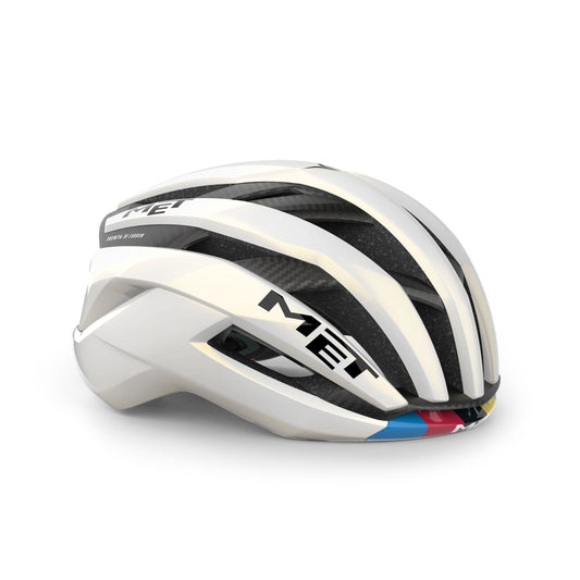 Helm MET TRENTA 3K CARBON LIMITED WORLD CHAMPION 2026 Weiß