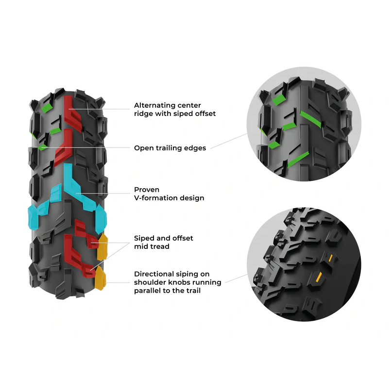 Pneu VITTORIA MEZCAL XC TRAIL 27.5x2.40 4C Graphene 2.0 Tubeless Ready Souple Noir