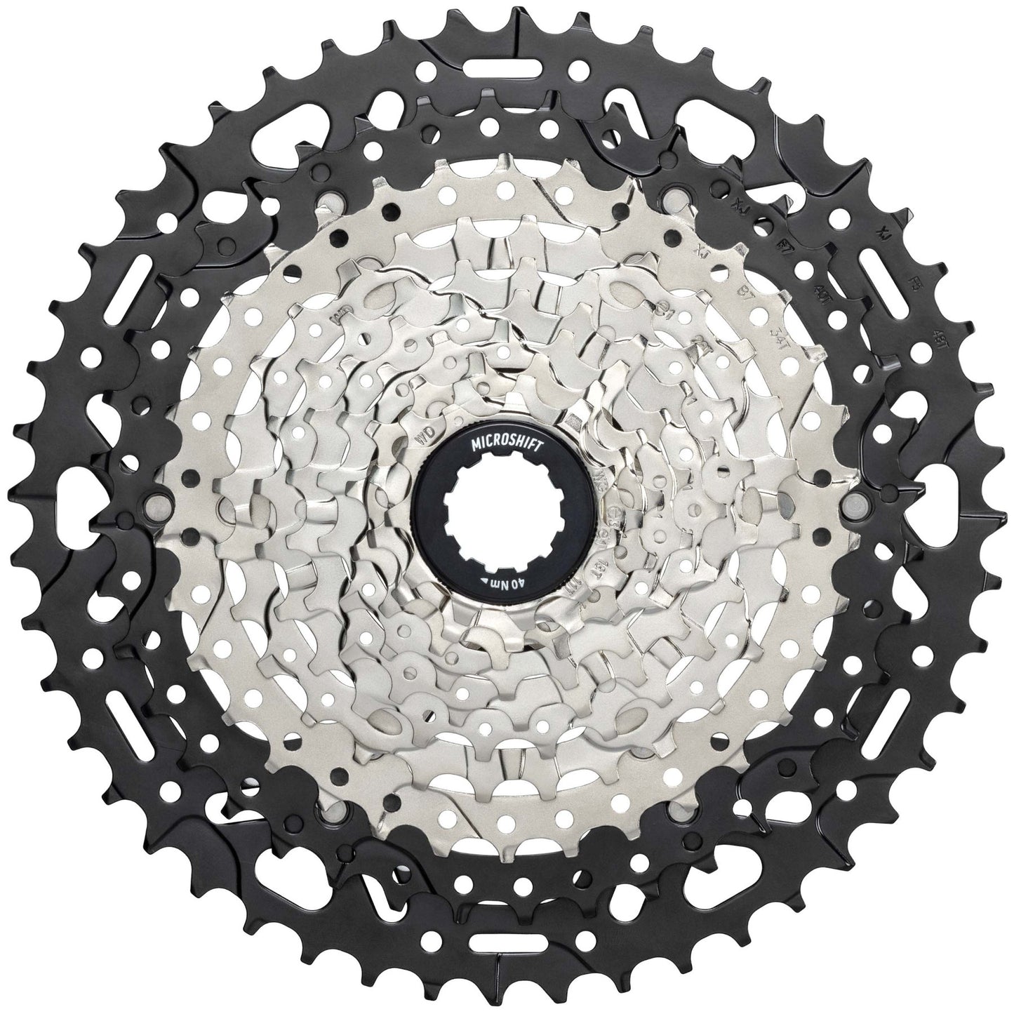 Cassette 10V MICROSHIFT ADVENT MX Black E-Series