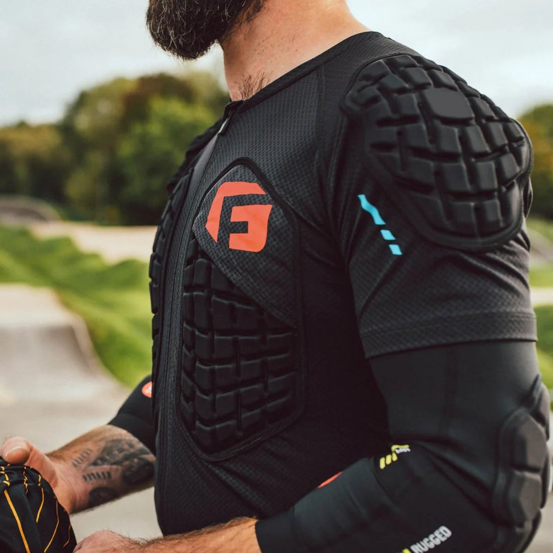 Gilet de Protection G-FORM MX360 IMPACT Noir