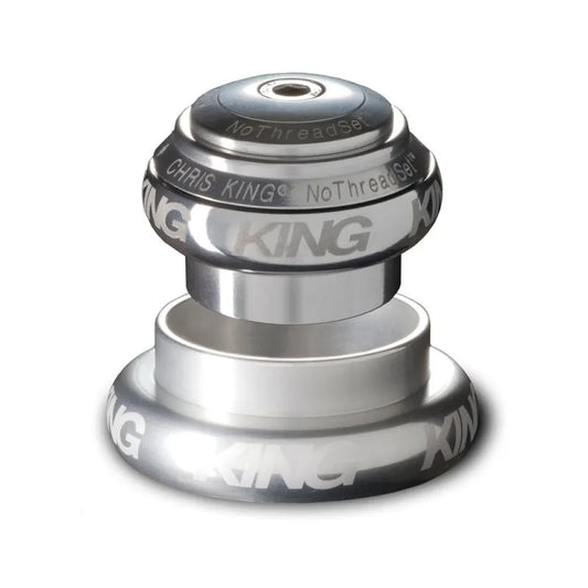 Externer Steuersatz CHRIS KING NOTHREADSET 1"1/8-1.5" EC34/EC49 Silber