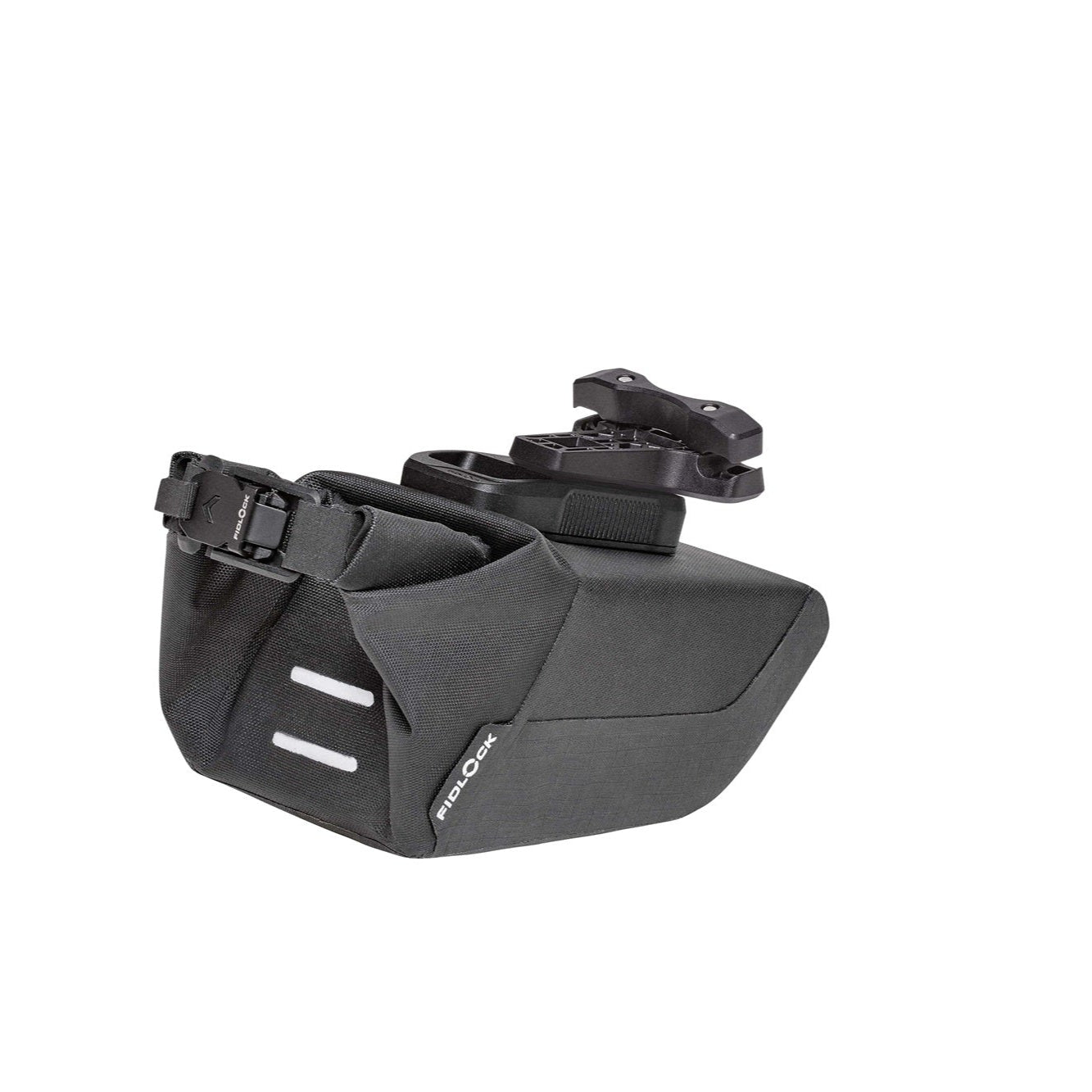 Satteltasche + Halterung FIDLOCK PINCLIP SET Schwarz
