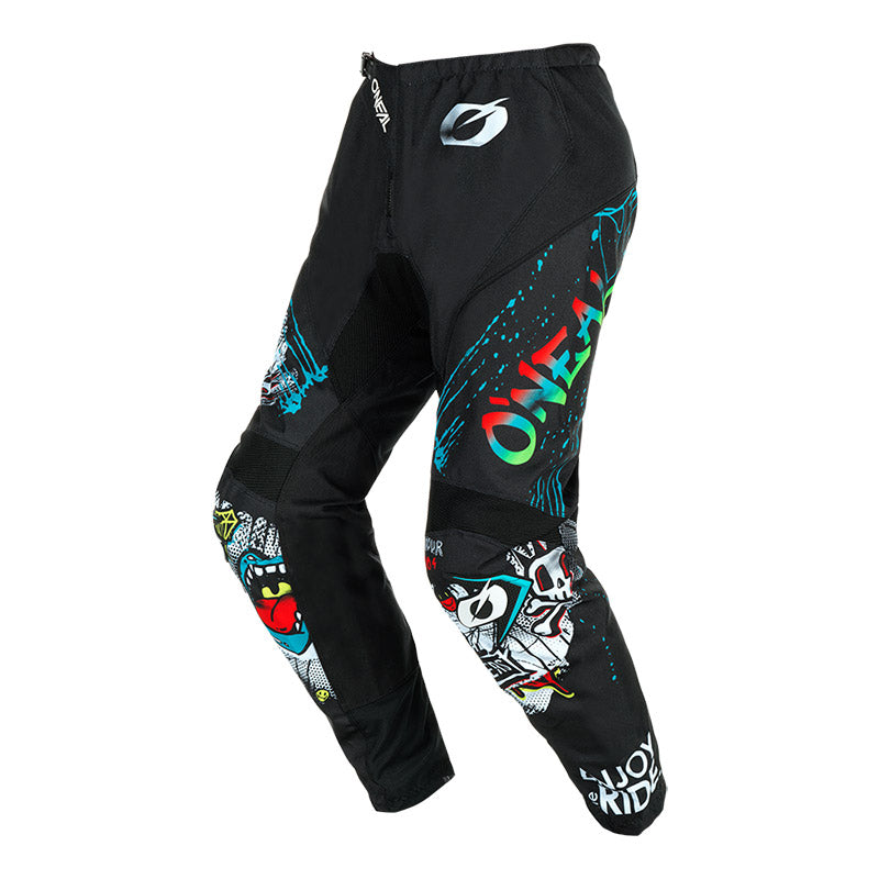 Pantalon O'NEAL ELEMENT RANCID Junior Noir/Gris - vue face
