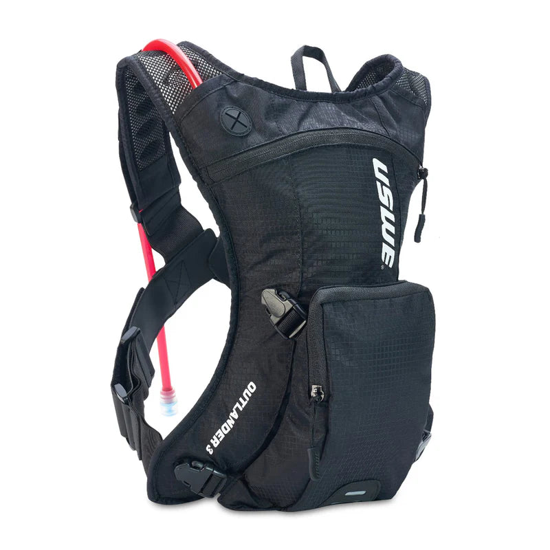 USWE OUTLANDER JR 3-Liter-Trinkrucksack für Kinder, schwarz