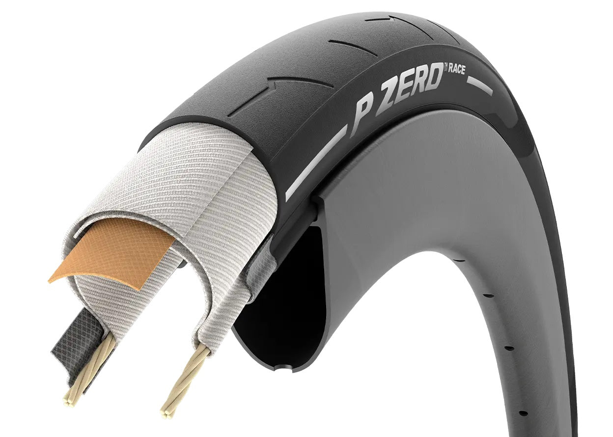 Pneu PIRELLI P ZERO RACE 700c TubeType Turquoise