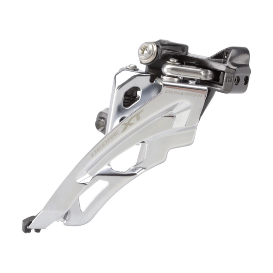 Dérailleur Avant SHIMANO XT FD-M8000-L 3x11V Collier Bas — vue 1 sur fond blanc