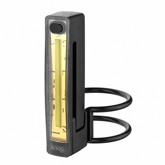 Eclairage Avant KNOG PLUS FRONT 40 Lumens Noir — vue produit sur fond blanc