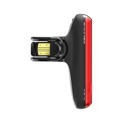 Éclairage Arrière KNOG BLINDER REAR 150 - Noir — connecteur USB et dos