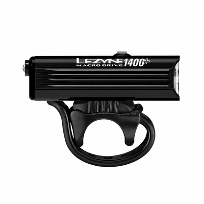 LEZYNE MACRO DRIVE 1400+ Frontleuchte in Schwarz — weitere Ansicht