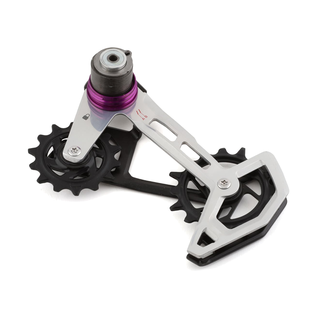 Chape de Dérailleur Arrière Complète 12V SRAM XX T-TYPE EAGLE AXS — 11.7518.104.011 — photo de la pièce sur fond blanc