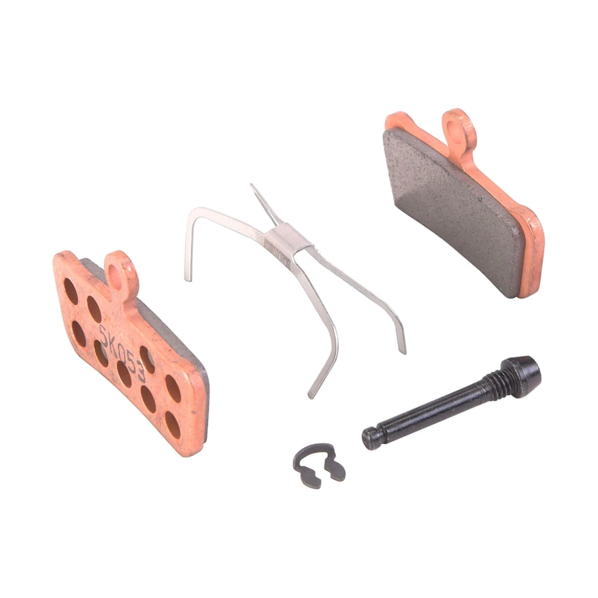 Metallische SRAM Bremsbeläge mit Stahlträgerplatte für GUIDE/G2/X0 TRAIL/ELIXIR TRAIL — Hauptansicht