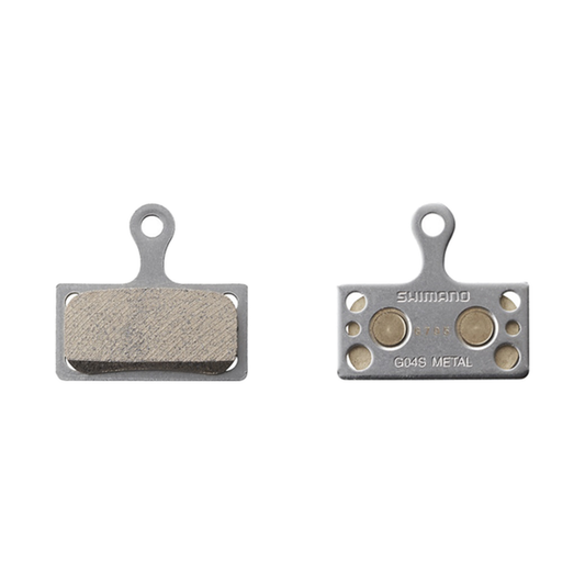 Plaquettes Métalliques SHIMANO G04S-MX XTR/Deore XT/SLX/Alfine — vue principale