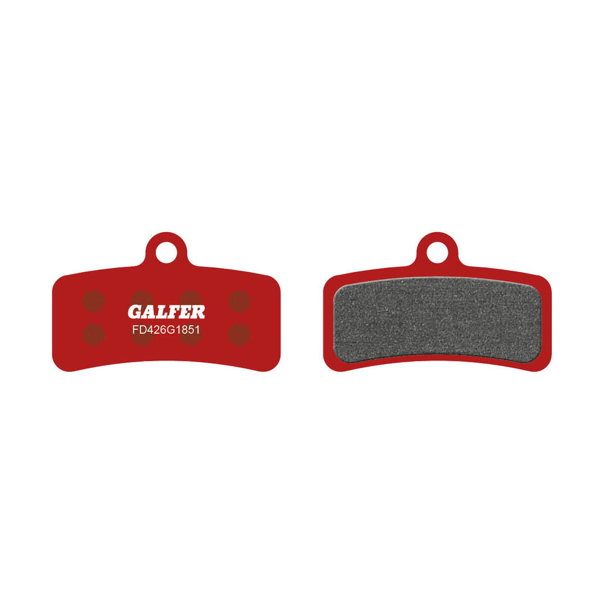 Plaquettes Semi-Métalliques GALFER ADVANCED Shimano D01S Saint BR-M810 / Zee BR-M640 /  XTR M9120 / XT M8120 / SLX M7120 / Deore — vue principale